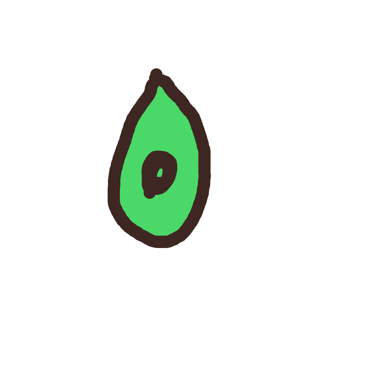 Avocado drawing by princess fiona