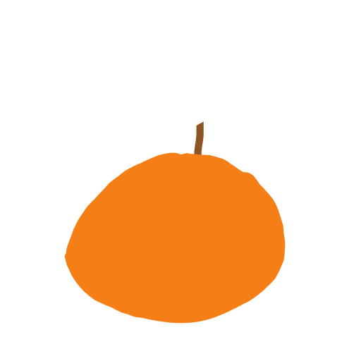 Pumpkin drawing by Elizabeast