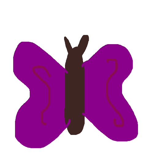 Butterfly drawing by mikestam195