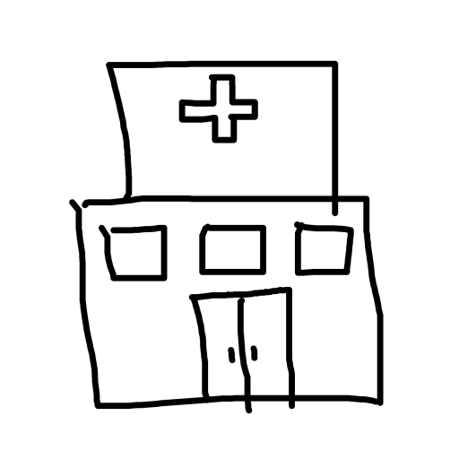 Hospital drawing by theduchess