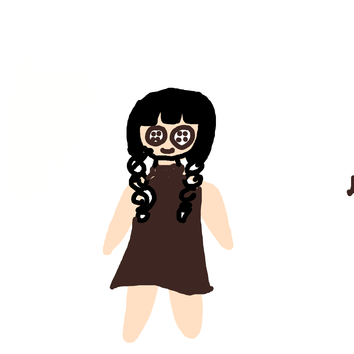 Doll drawing by doublem