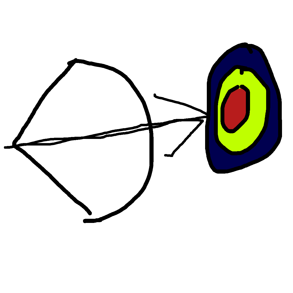 Archery drawing by grand-crisp-wave
