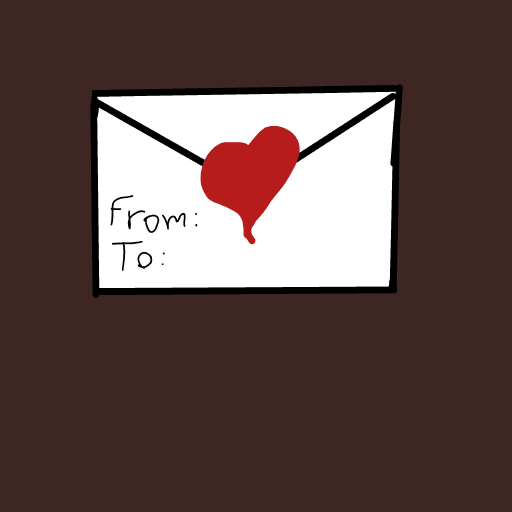 Envelope drawing by Purokushi