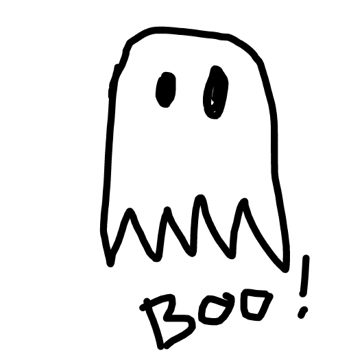 Ghost drawing by jukgaa