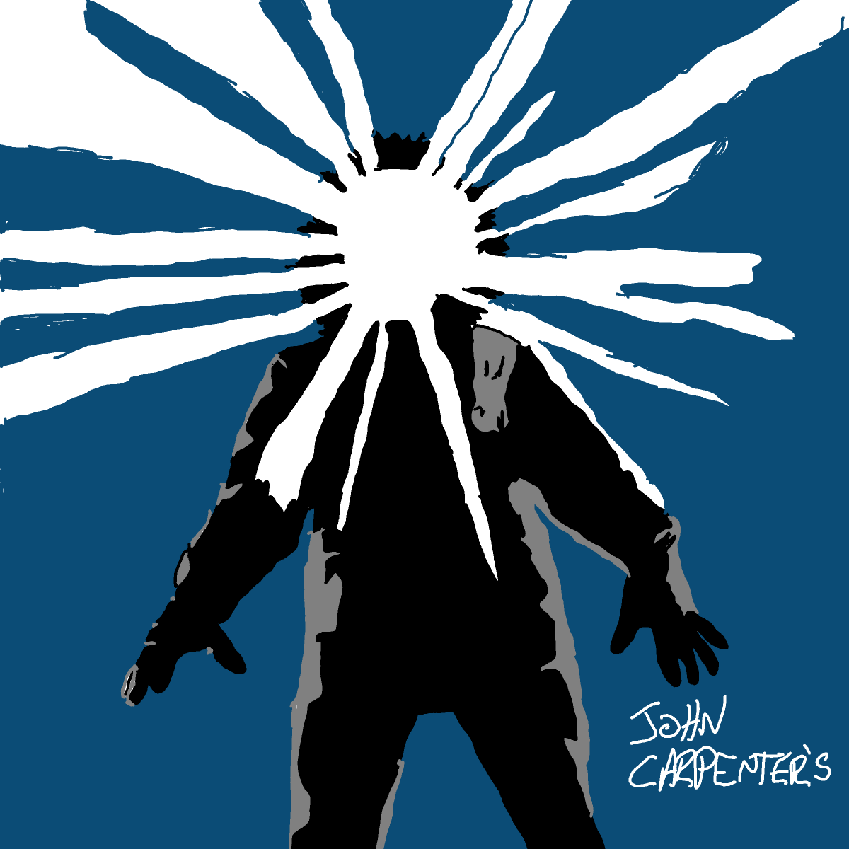 The Thing drawing by Guardianoflives