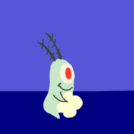 Plankton drawing by gummy squirm