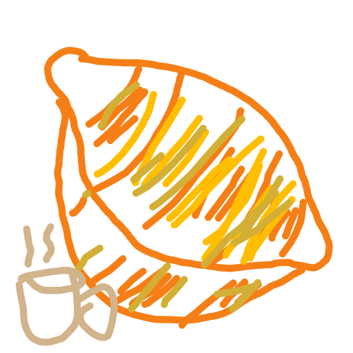 Croissant drawing by sage-onyx-soul