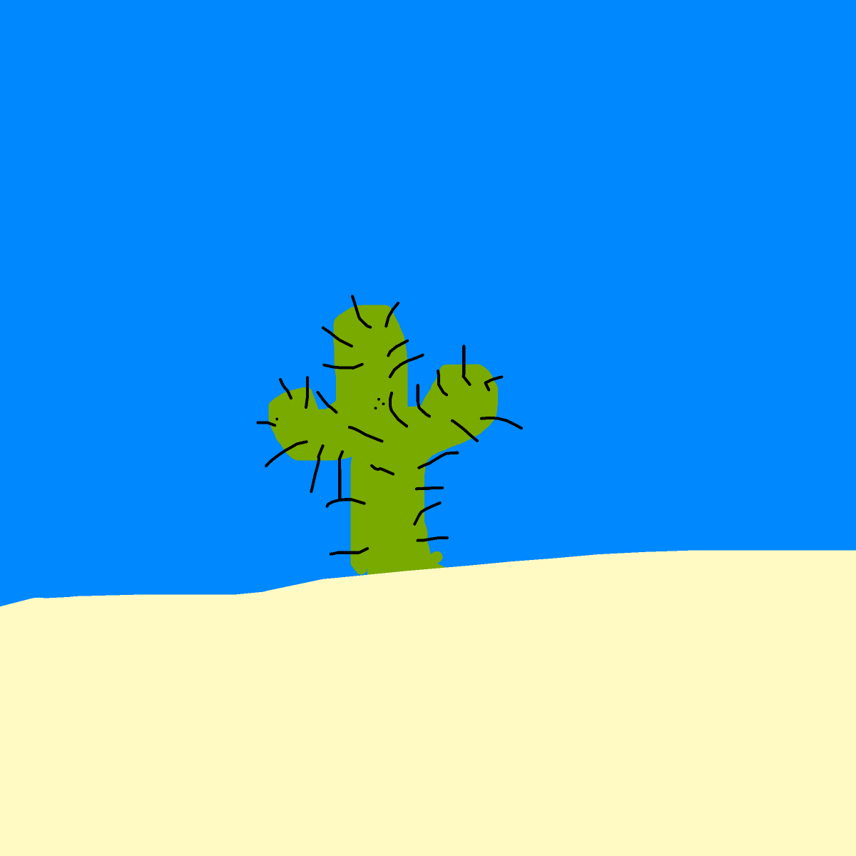 Cactus drawing by jake