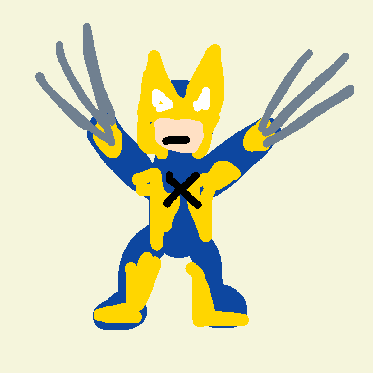 Wolverine drawing by jashezilla