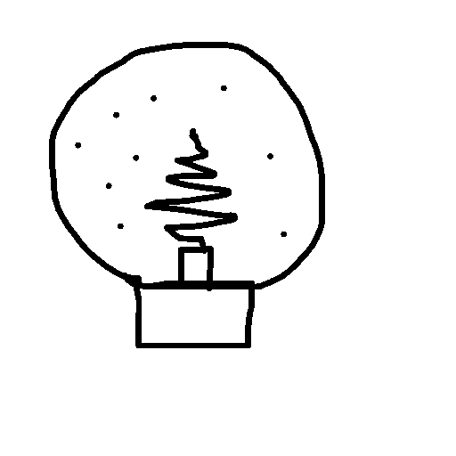 Snow Globe drawing by blue-alpha-rogue