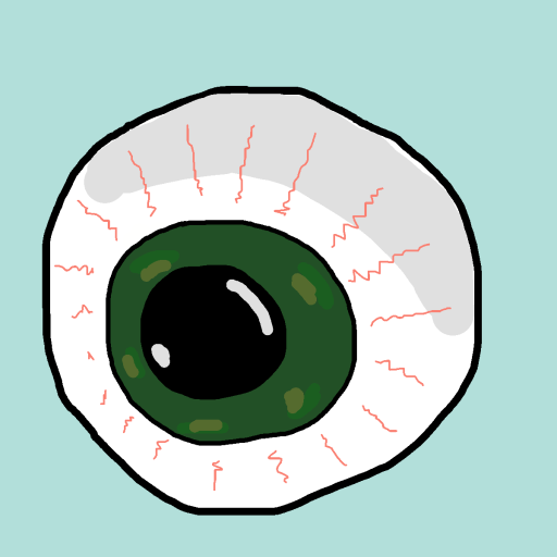 Eyeball drawing by krissywissy