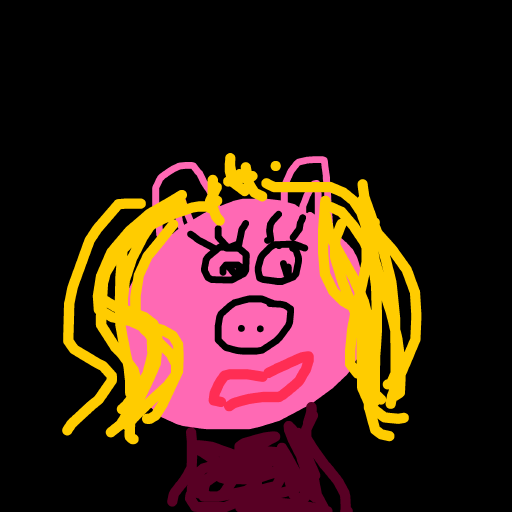 Miss Piggy drawing by jester