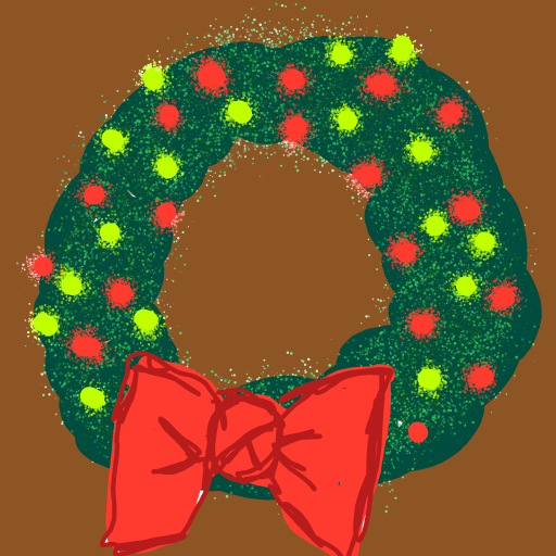 Wreath drawing by Guardianoflives