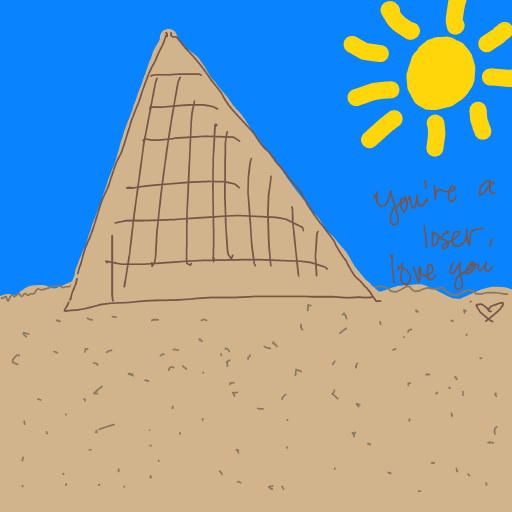 Pyramid drawing by moon-plus-guru