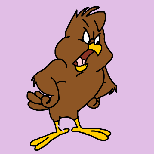 Henery Hawk drawing by monthra
