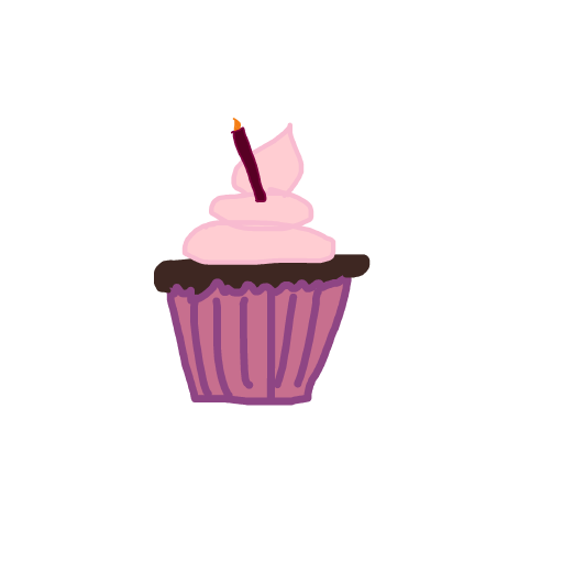 Cupcake drawing by clear-cyan-drive