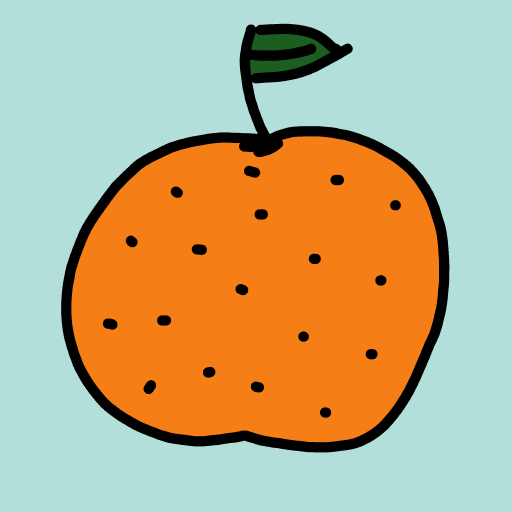 Orange drawing by Marcos