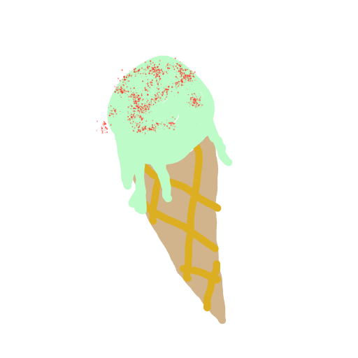 Ice Cream drawing by Megs