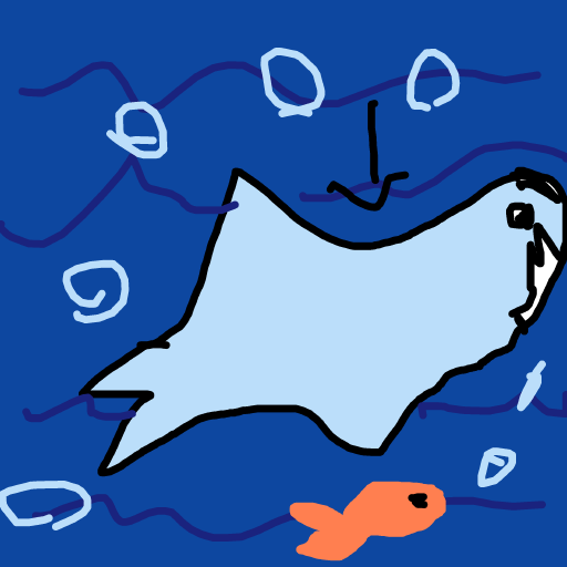 Shark drawing by ink-just-wizard