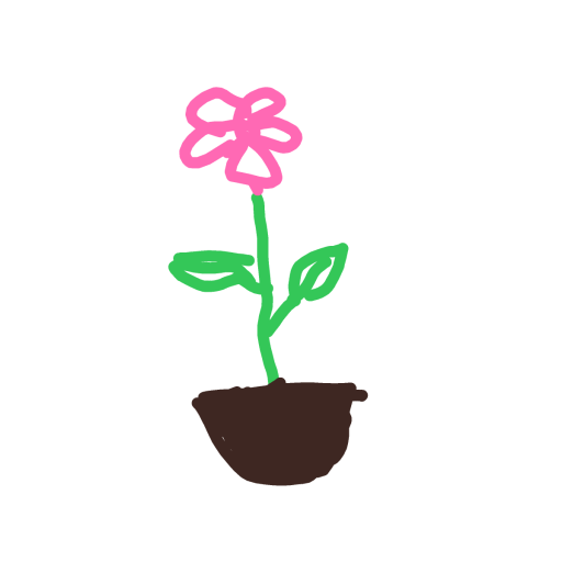 Flower Pot drawing by plus-lime-net
