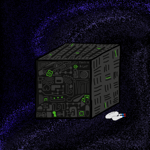Borg drawing by firecracker