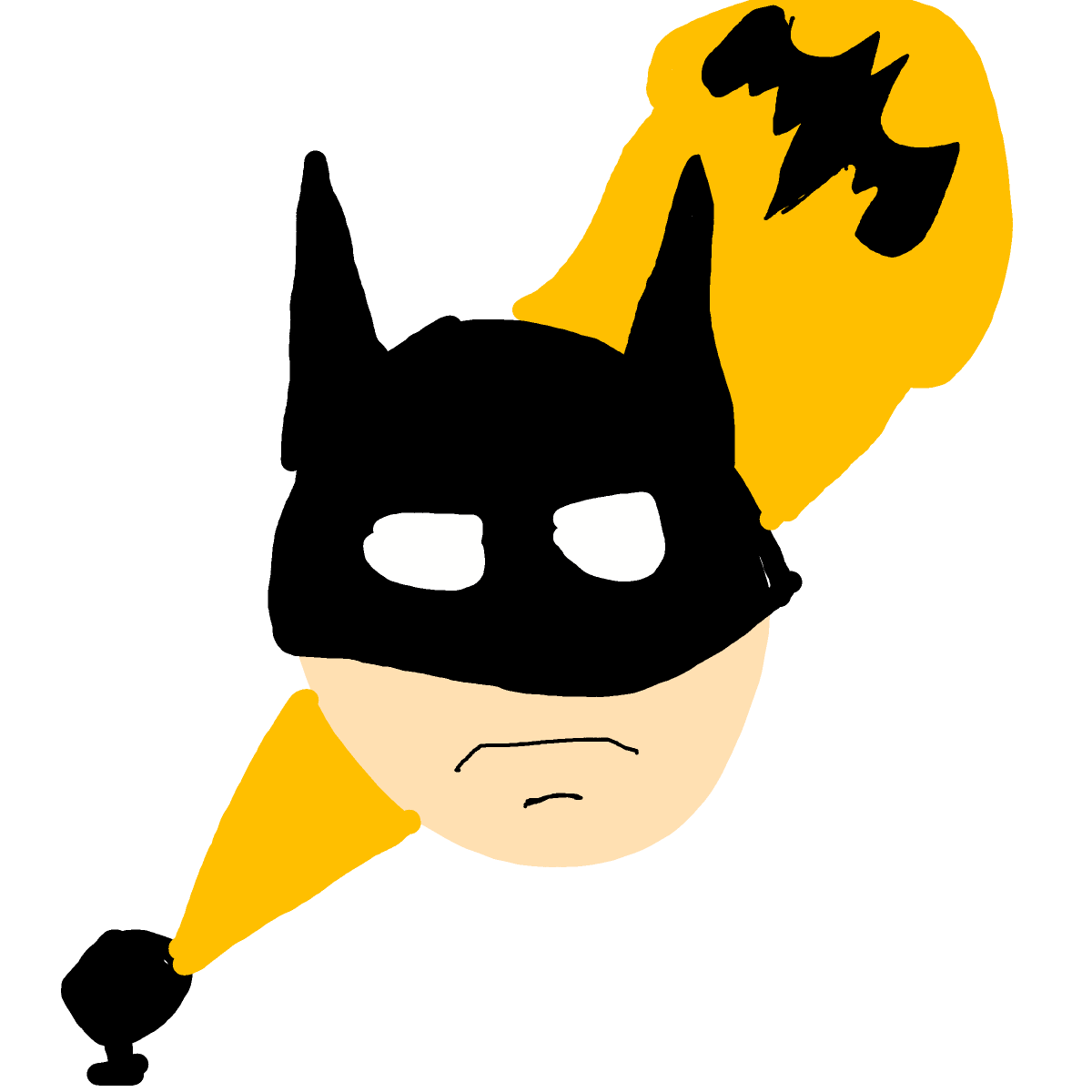 Batman drawing by iron-wise-doodler