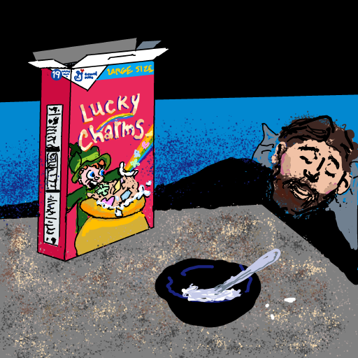 Lucky Charm drawing by Zizzle Bean