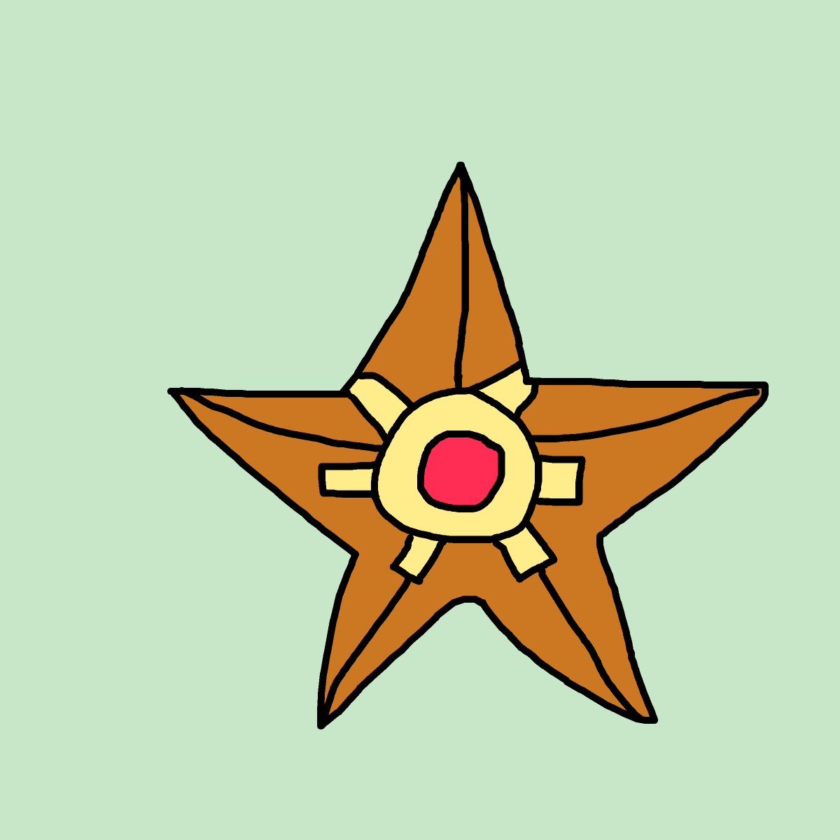 Staryu drawing by theduchess