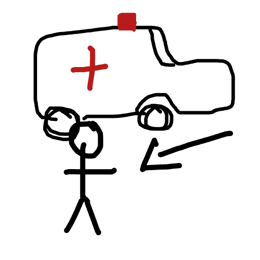 Paramedic drawing by navy-fine-loom