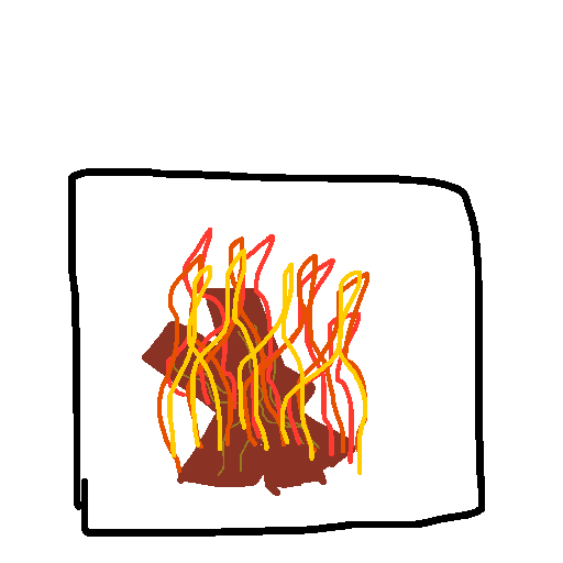 Fireplace drawing by mikestam195