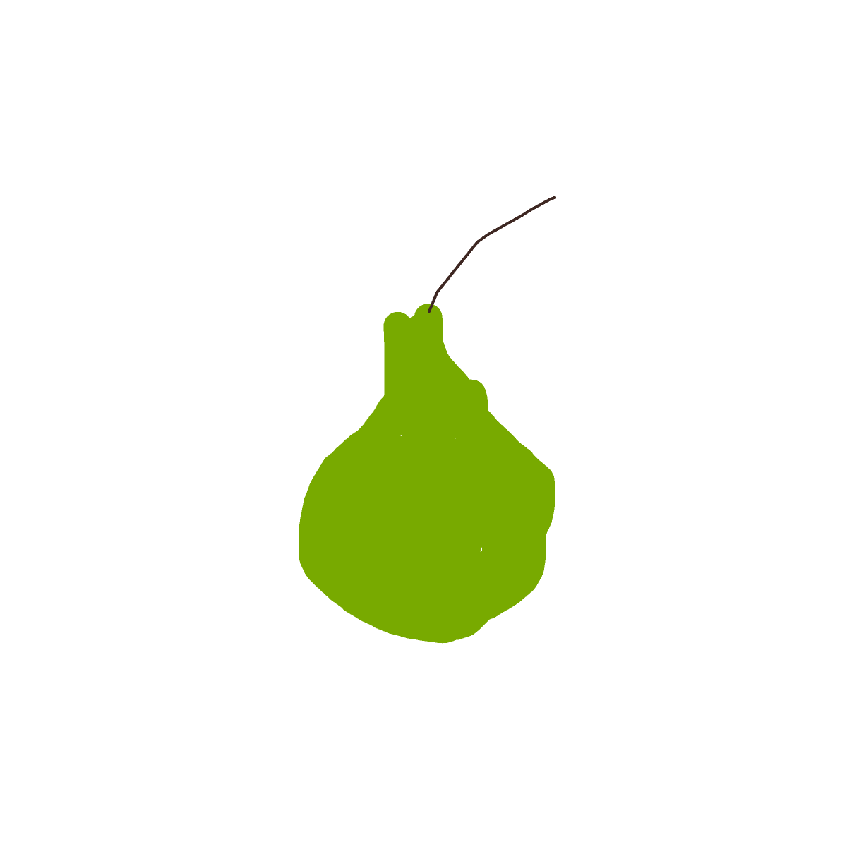 Pear drawing by hades