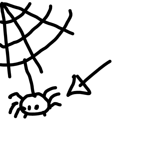 Spider drawing by fair-rust-way