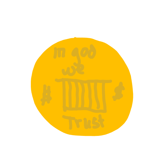 Gold Coin drawing by magic-vivid-guru