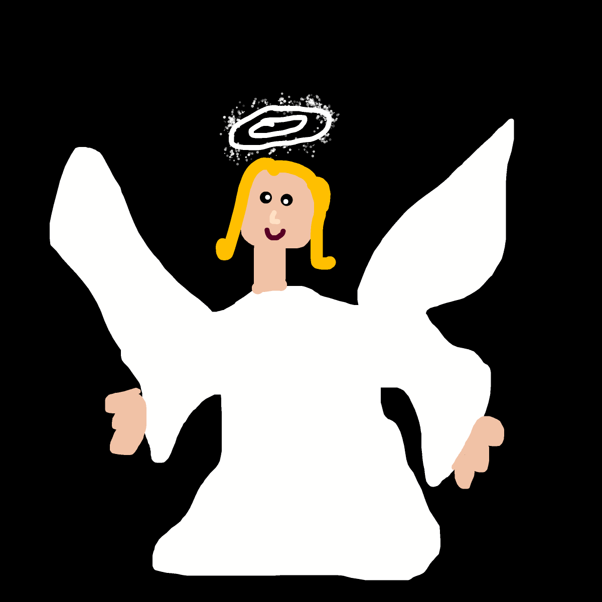 Angel drawing by countnicula
