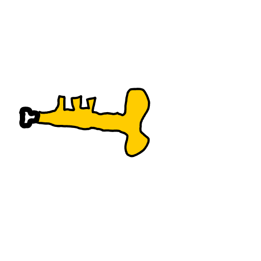 Trumpet drawing by sonic-amber-way