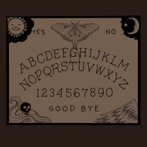 Ouija Board drawing by firecracker