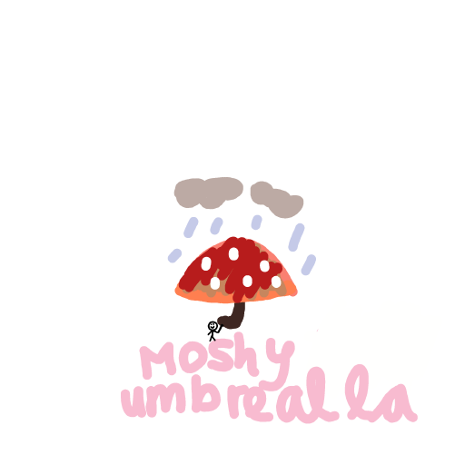 Umbrella drawing by Paramore