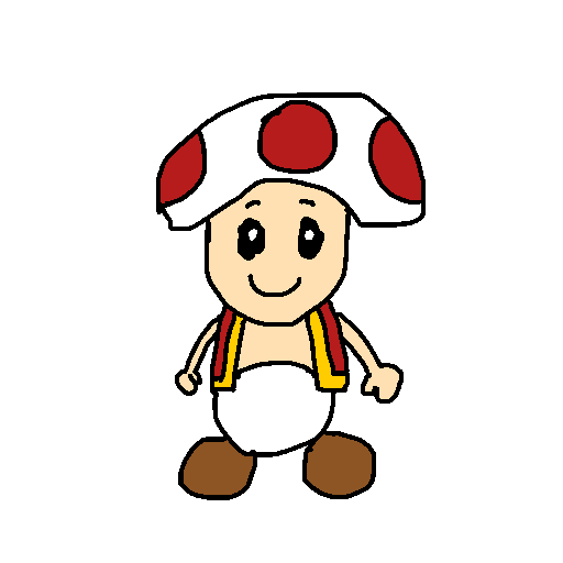 Toad drawing by kyle