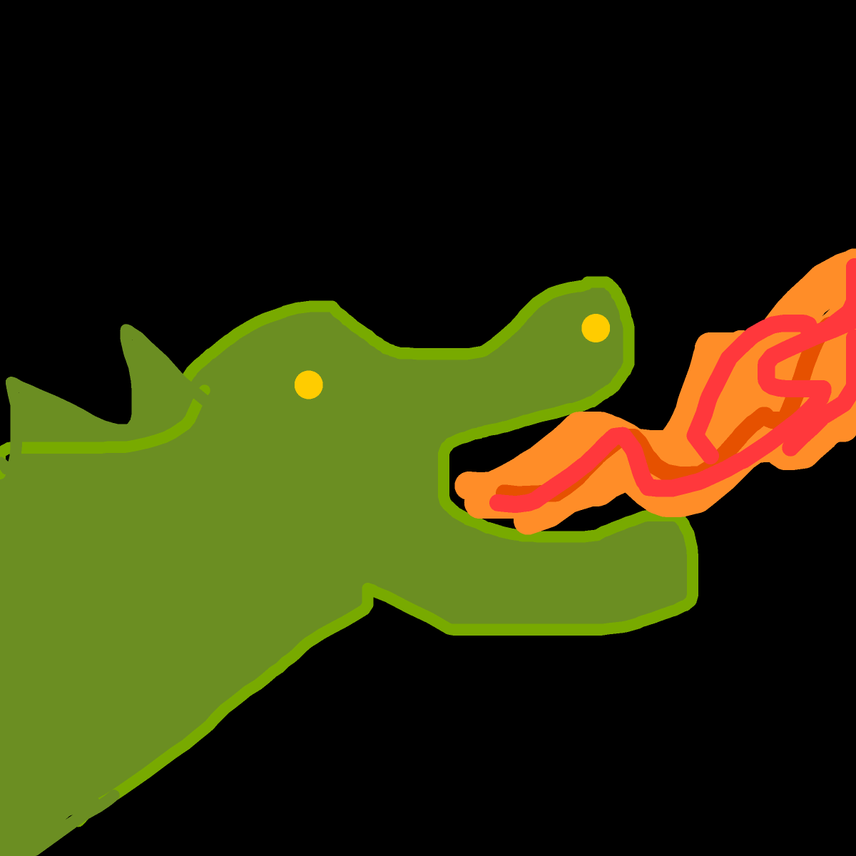 Dragon drawing by dark-clear-force