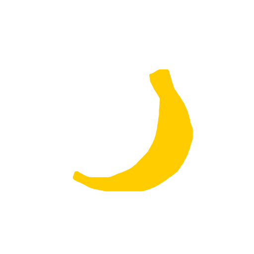 Banana drawing by wombat