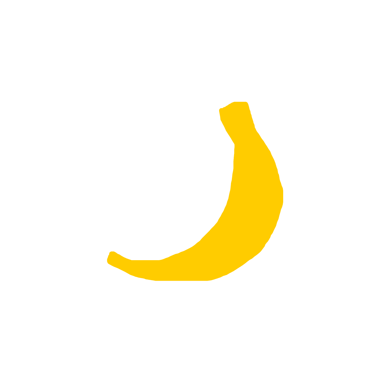 Banana drawing by wombat