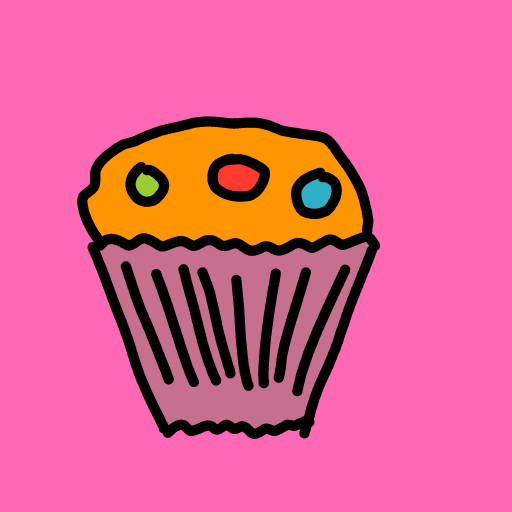 Cupcake drawing by Marcos