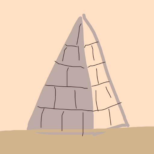 Pyramid drawing by jester