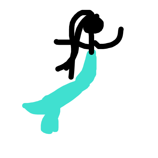 Mermaid drawing by misha