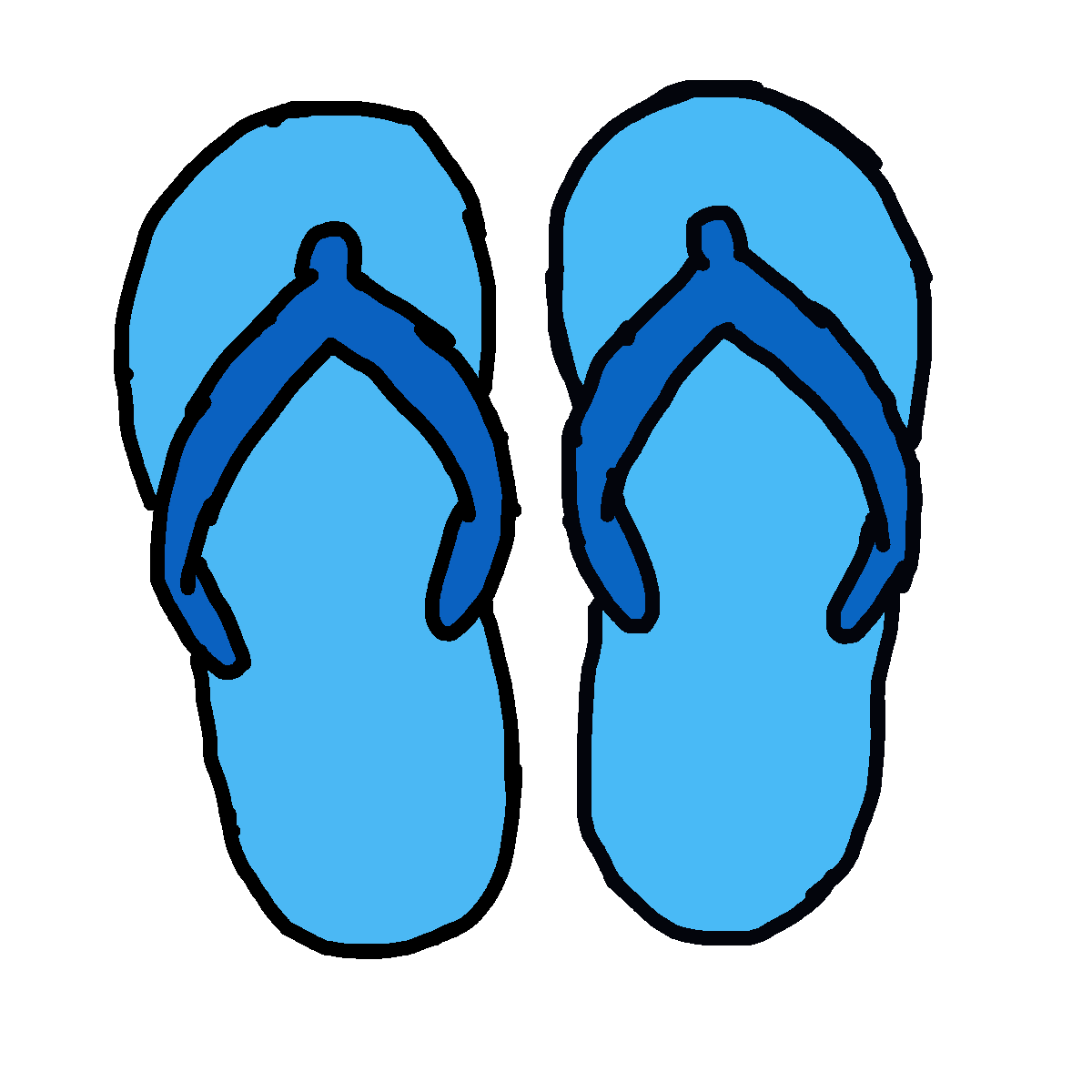 Flip Flop drawing by kyle