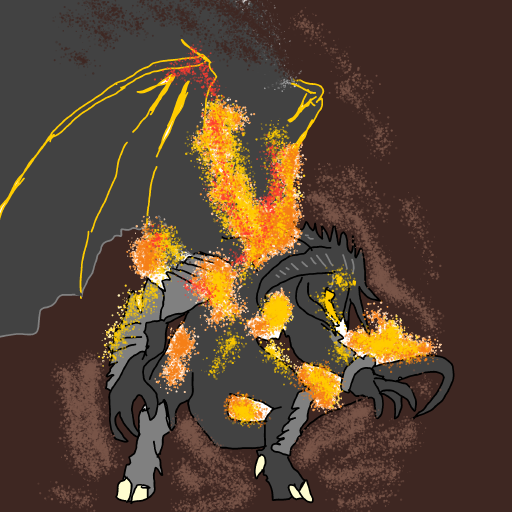 Balrog drawing by Guardianoflives