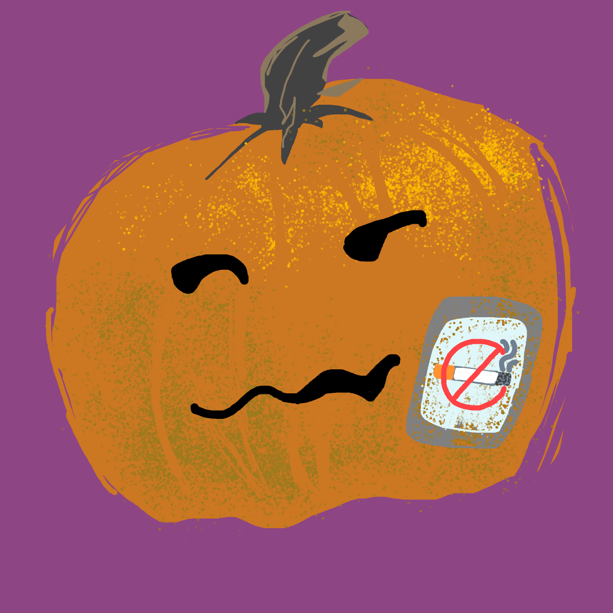 Pumpkin Patch drawing by koko_b_where