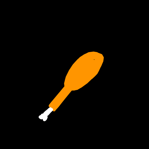 Drumstick drawing by Mr Doodles