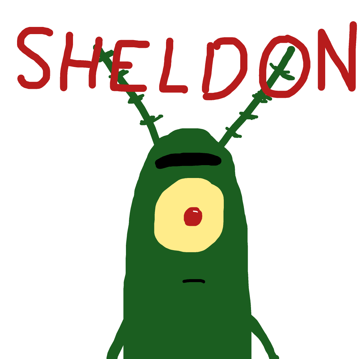 Plankton drawing by wind-omega-elite