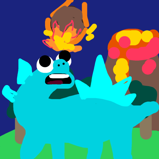 Stegosaurus drawing by knoxy